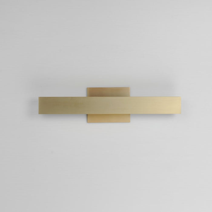 ET2 Lighting SideLine 5CCT 18" LED Bath Vanity, Satin Brass