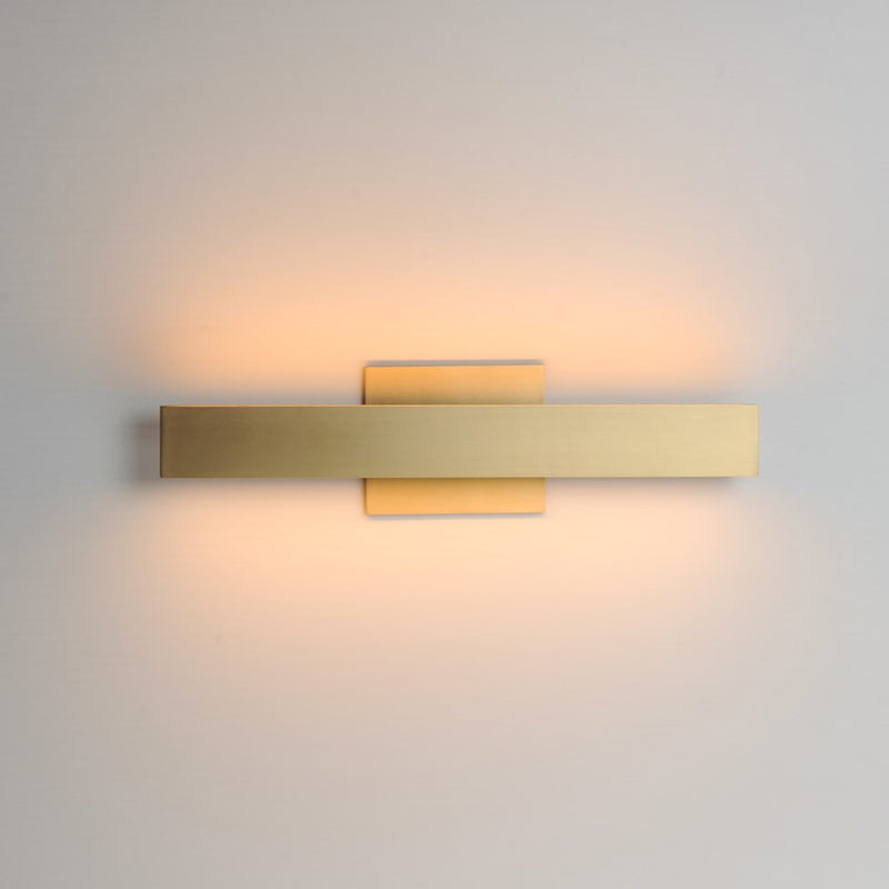 ET2 Lighting SideLine 5CCT 18" LED Bath Vanity, Satin Brass