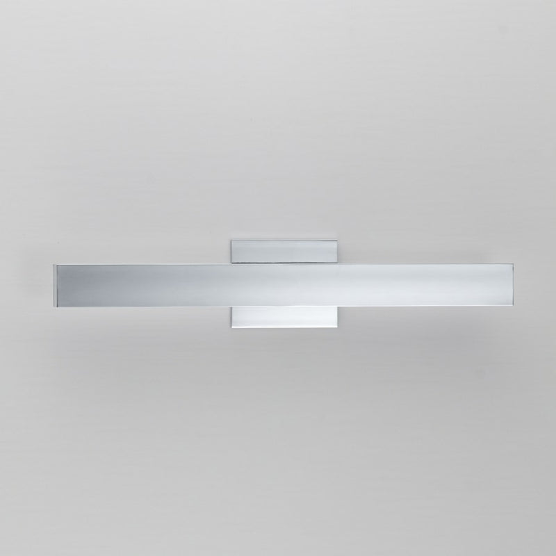 ET2 Lighting SideLine 2-Light 5CCT 24" LED Bath Vanity, Chrome