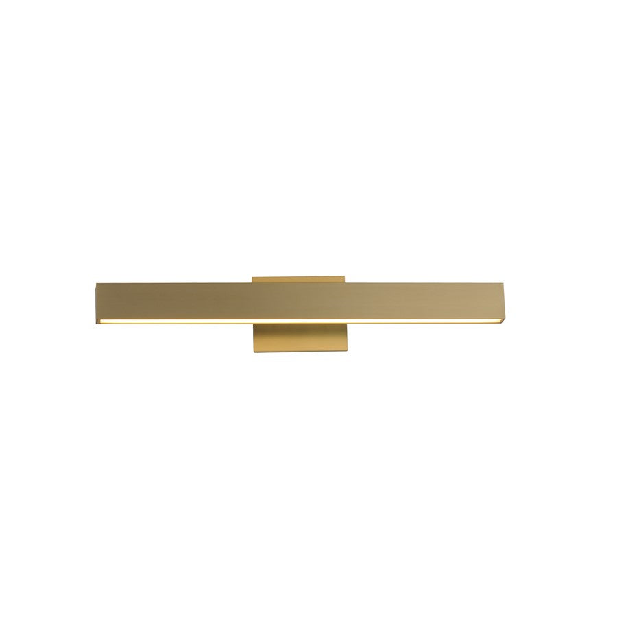 ET2 Lighting SideLine 5CCT 24" LED Bath Vanity, Satin Brass - E42662-SBR