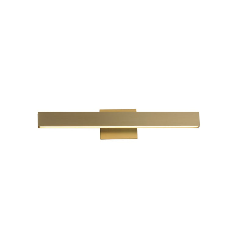 ET2 Lighting SideLine 5CCT 24" LED Bath Vanity, Satin Brass