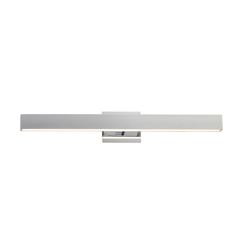 ET2 Lighting SideLine 2-Light 5CCT 30" LED Bath Vanity, Chrome