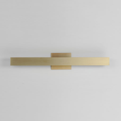 ET2 Lighting SideLine 5CCT 30" LED Bath Vanity, Satin Brass