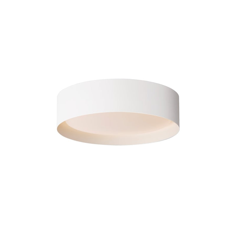 ET2 Lighting Echo 1 Light 16" Flush Mount, White