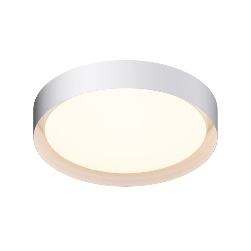 ET2 Lighting Echo 1 Light 24" Flush Mount, White