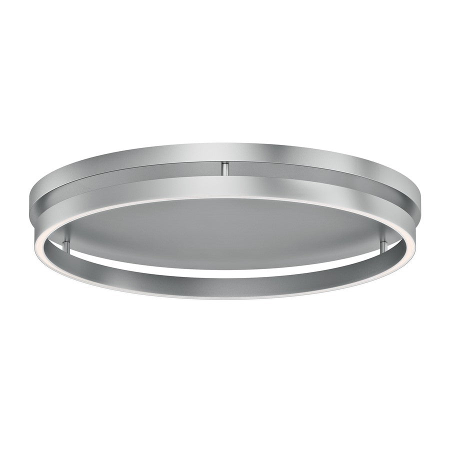 ET2 Lighting Groove 1Lt 24" Flush/5CCT Select, Brushed Aluminum - E52720-AL
