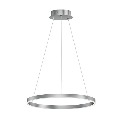 ET2 Lighting Groove 1Lt 24" Pendant/5CCT Select, Brushed Aluminum - E52724-AL