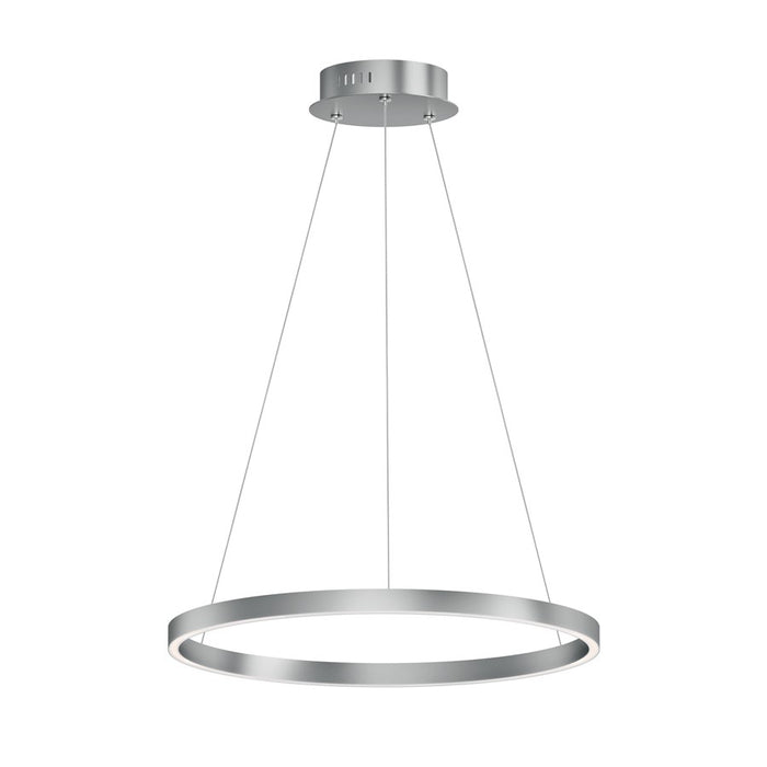 ET2 Lighting Groove 1Lt 24" Pendant/5CCT Select, Brushed Aluminum - E52724-AL