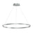 ET2 Lighting Groove 1Lt 40" Pendant/5CCT Select, Brushed Aluminum - E52728-AL