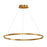 ET2 Lighting Groove 1 Light 40" Pendant/5CCT Select, Gold - E52728-GLD