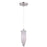 ET2 Lighting WH Cirrus 1Lt RapidJack Pendant/Canopy, NK/WH Cirrus - E94442-113SN