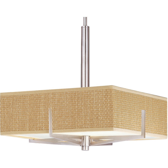 ET2 Lighting Elements 3 Light Pendant, Satin Nickel - E95345-101SN