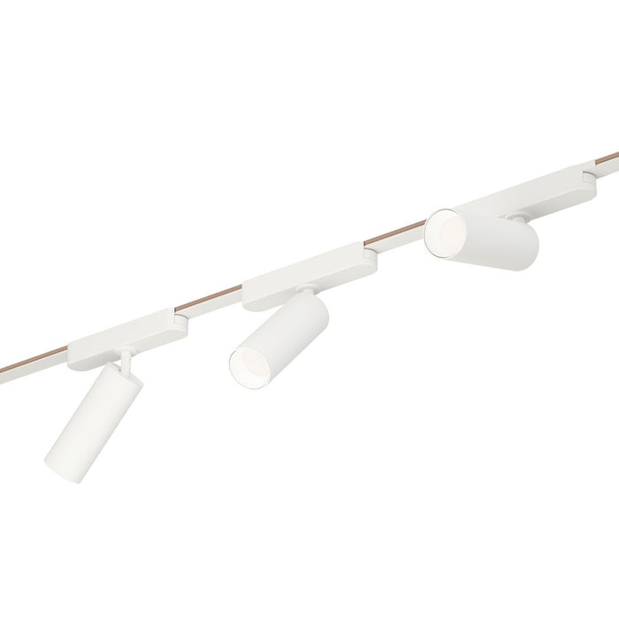 ET2 Lighting Continuum 1 Light Track Mini Spot Light, 1.5", White