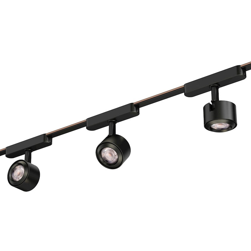 ET2 Lighting Continuum Track 1 Light Spot Light 2", Black