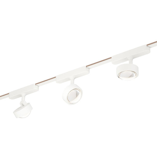 ET2 Lighting Continuum 1 Light Track Optical, 2.75", White