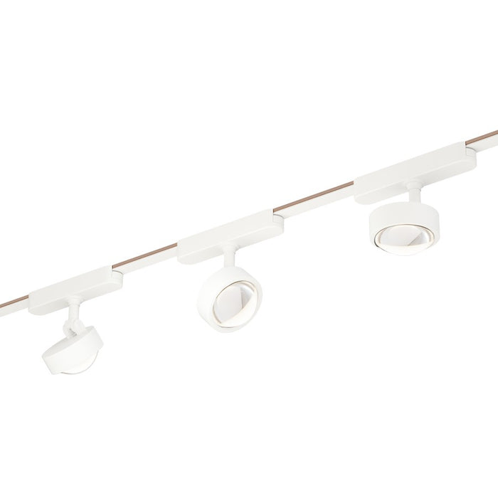 ET2 Lighting Continuum 1 Light Track Optical, 2.75", White