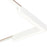 ET2 Lighting Continuum Track Light 1 Light Corner 90, White