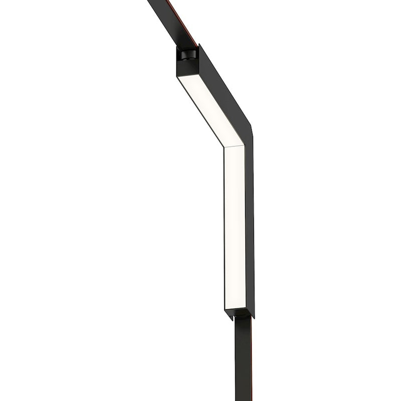 ET2 Lighting Continuum Track 1Lt Wall to Ceiling Corner, Black