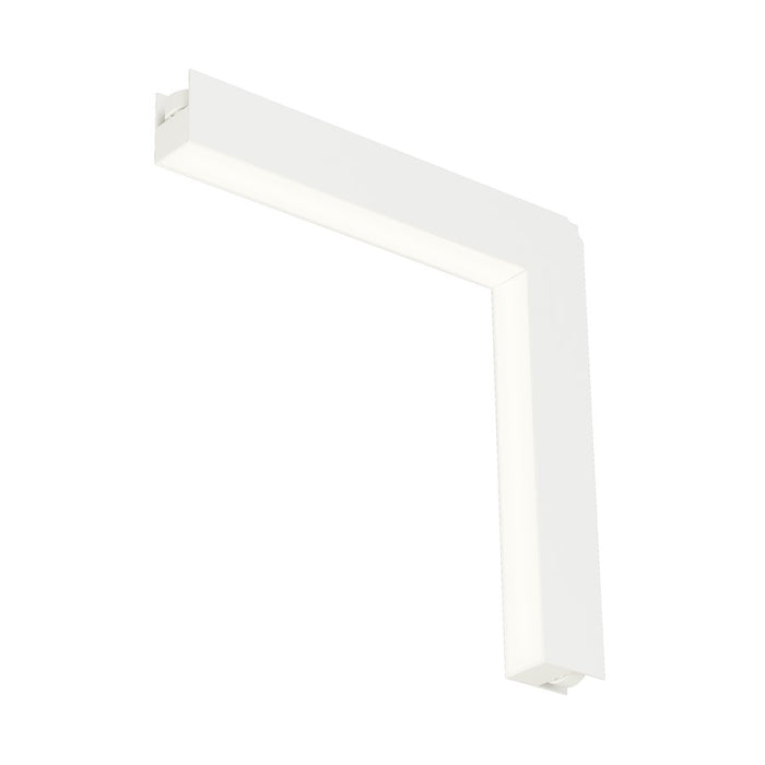 ET2 Lighting Continuum Track 1Lt Wall to Ceiling Corner, White - ETL29222-WT