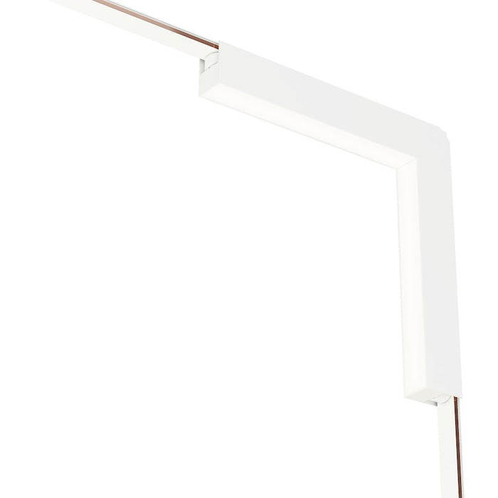 ET2 Lighting Continuum Track 1Lt Wall to Ceiling Corner, White