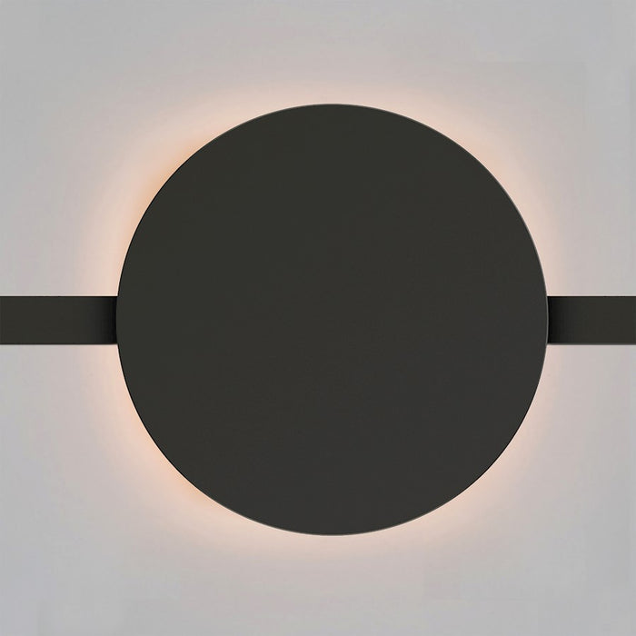 ET2 Lighting Continuum Track Light 1Lt Wall Washer Round, Black