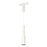 ET2 Lighting Continuum Track 1 Light Handler Pendant, White - ETL31622-WT