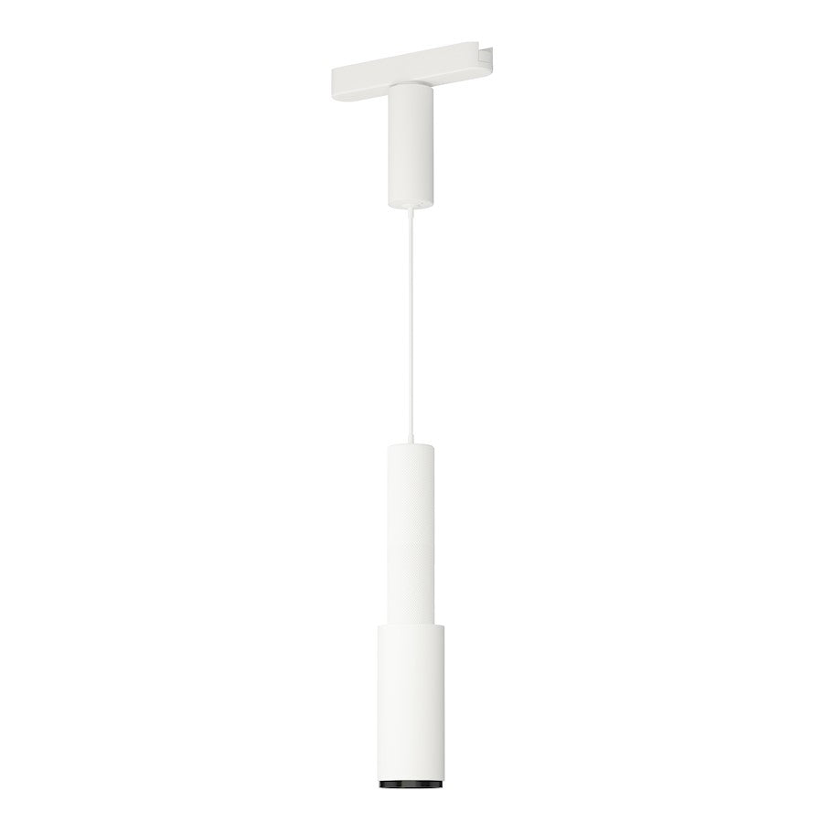 ET2 Lighting Continuum Track 1 Light Handler Pendant, White - ETL31622-WT