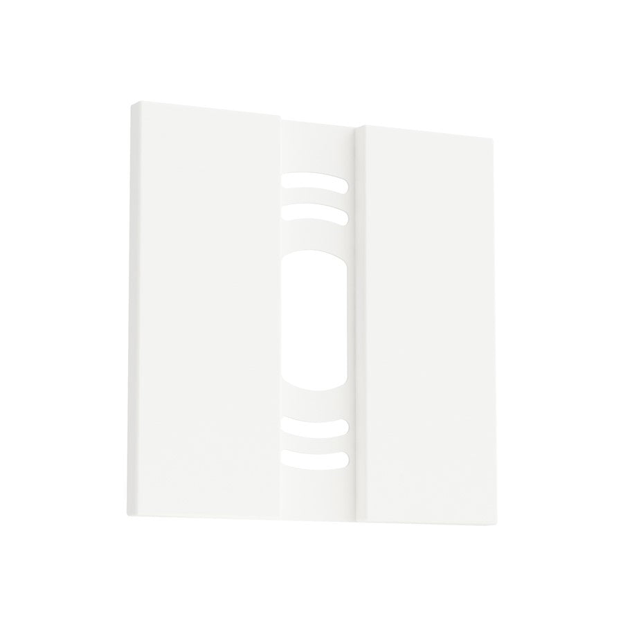 ET2 Lighting Continuum Track Cover Plate, White 02 - ETMSC02-WT