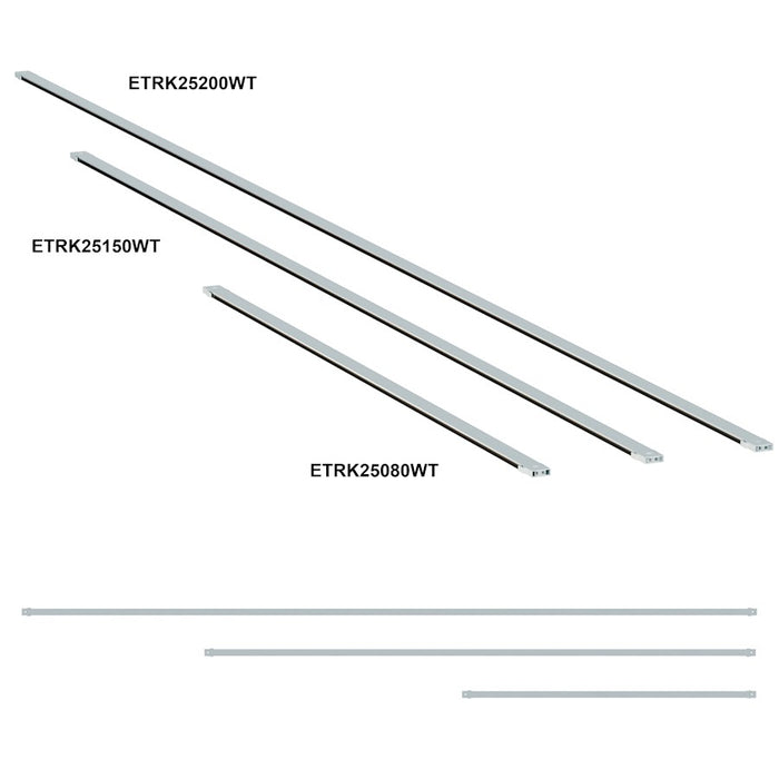 ET2 Lighting Continuum Track 31.5", White