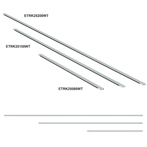 ET2 Lighting Continuum Track 78", White