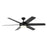 Kichler Mint 1 Light Ceiling Fan, Black/Etched Cased Opal - 310260SBK