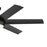 Kichler Mint 1 Light Ceiling Fan, Black/Etched Cased Opal