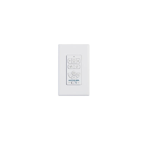 Kichler AC Standard Full Function Wall Remote Control, White - 370155