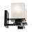 Kichler Tully 2 Light Wall Mt Bath 2 Arm, Black/Etched Cased Opal