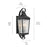 Kichler Forestdale 3 Light Outdoor Wall Light, Xlarge, Black/Seed