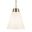 Kichler Marsailli 1 Light 20" Pendant, Champagne Bronze/Cased Opal