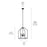 Kichler Madden 4 Light Foyer Pendant, Black