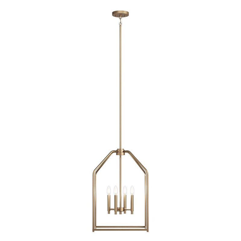 Kichler Madden 4 Light Foyer Pendant, Champagne Bronze - 52722CPZ