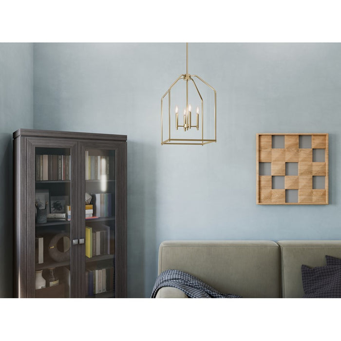 Kichler Madden 4 Light Foyer Pendant, Champagne Bronze
