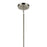 Kichler Madden 4 Light Foyer Pendant, Brushed Nickel