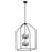 Kichler Madden 8 Light 20" Foyer Pendants, Black - 52723BK