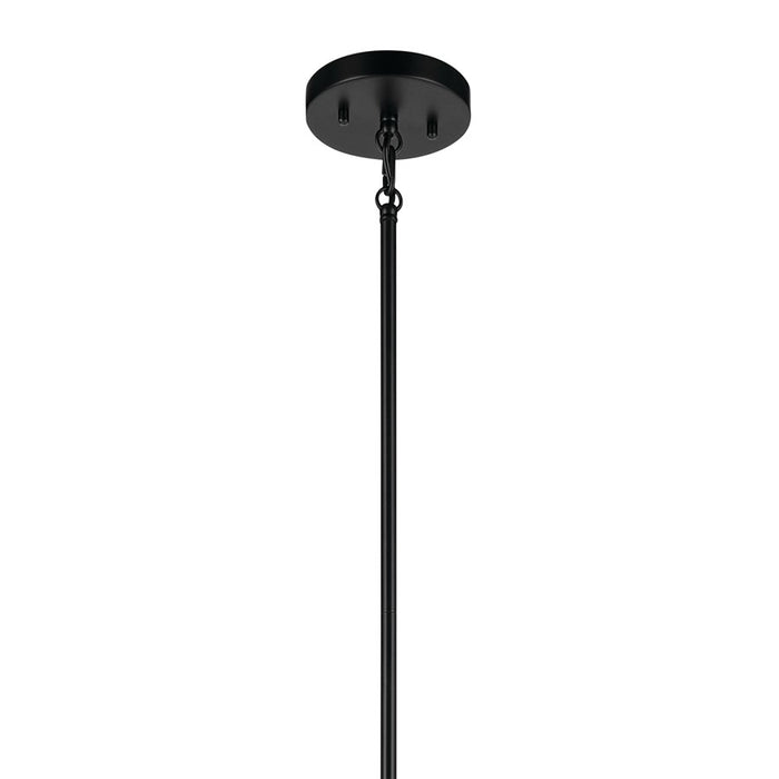Kichler Madden 8 Light 20" Foyer Pendants, Black