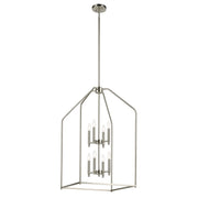 Kichler Madden 8 Light 20" Foyer Pendants, Brushed Nickel - 52723NI