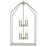 Kichler Madden 8 Light 20" Foyer Pendants, Brushed Nickel