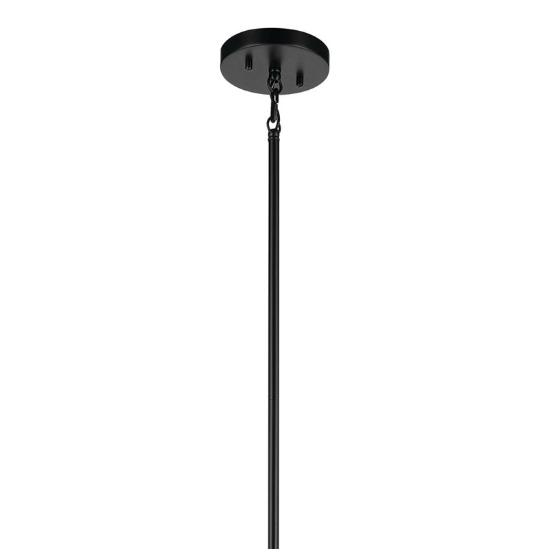Kichler Madden 8 Light 24" Foyer Pendants, Black