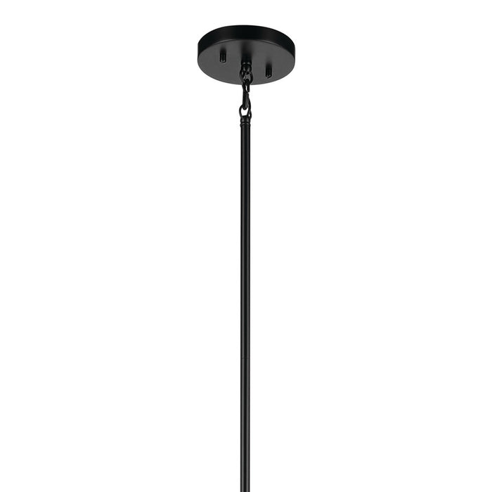 Kichler Madden 8 Light 24" Foyer Pendants, Black