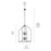 Kichler Madden 8 Light 24" Foyer Pendants, Black