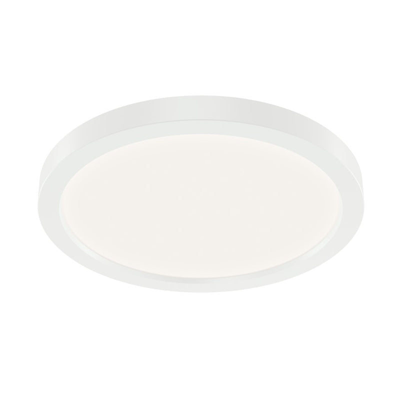 Kichler Ara 9" Flush Mount Light/3000K, White - 53009WH30