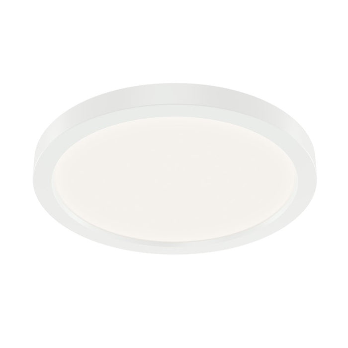 Kichler Ara 9" Flush Mount Light/3000K, White - 53009WH30