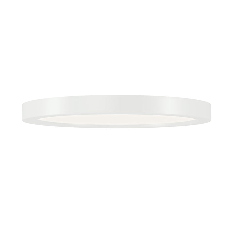 Kichler Ara 9" Flush Mount Light/3000K, White